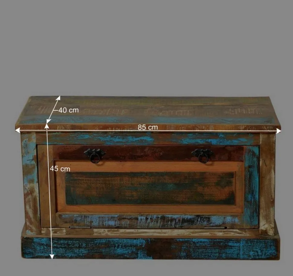 Shabby Chic Dielenmöbel Set - Jamaica (fünfteilig)