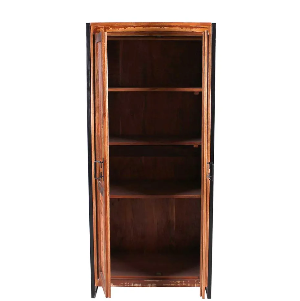 Shabby Chic Dielenschrank aus Recyclingholz - Ensley