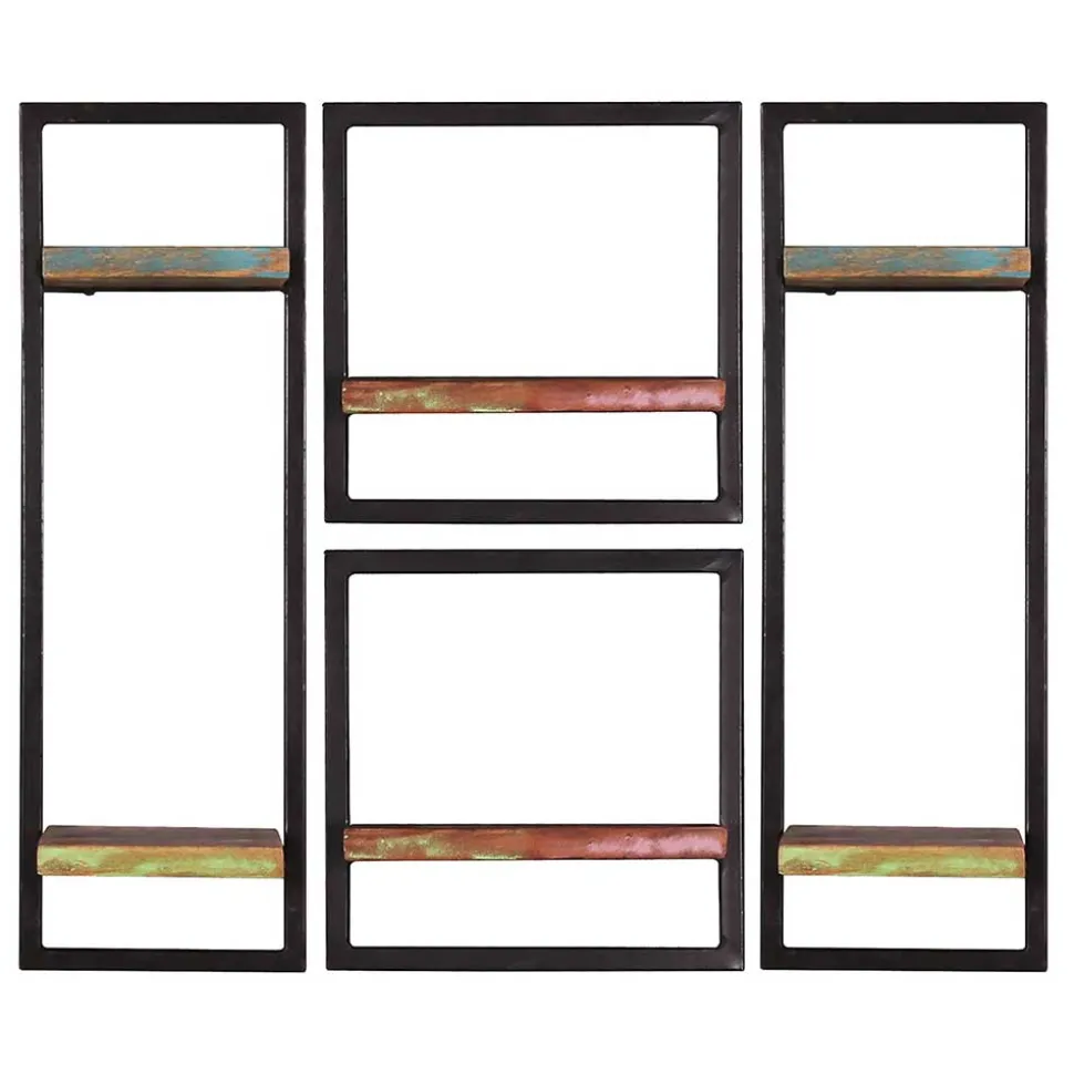 Shabby Chic Hängeregale Set - Jamaica (vierteilig)