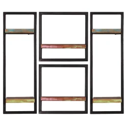 Shabby Chic Hängeregale Set - Jamaica (vierteilig)