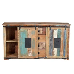 Shabby Chic Kombi-Kommode 150 cm breit - Jevilia