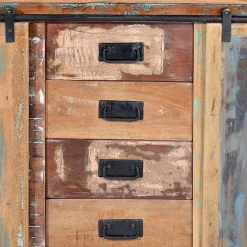 Shabby Chic Kombi-Kommode 150 cm breit - Jevilia