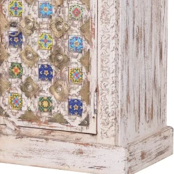 Shabby Chic Sideboard in Antikweiß - Mirell