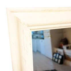 Shabby Chic Spiegel Sally in Weiß