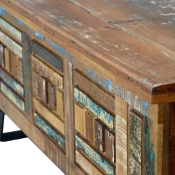 Shabby Chic Truhe aus Recyclingholz - Tunar