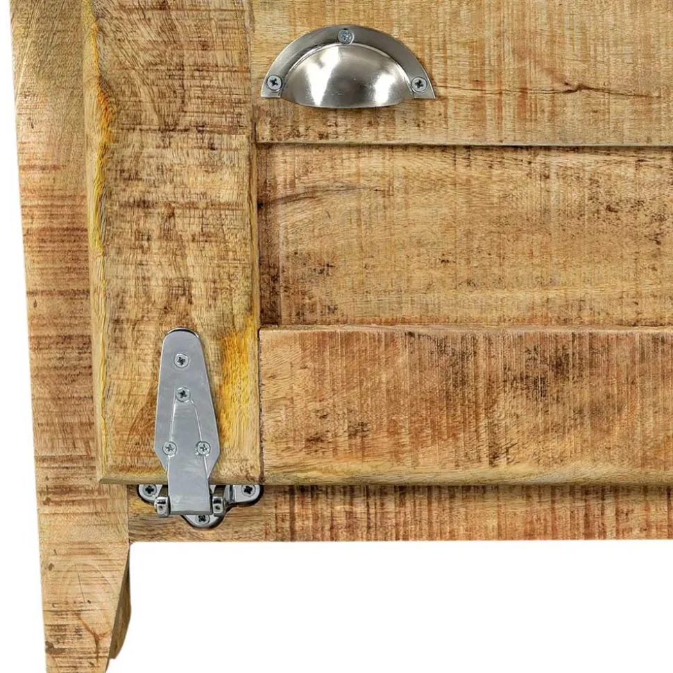 Shabby Design Schuhschrank mit 2 Klappen - Suennas