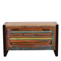 Shabby Garderoben Paneele & Bank - Vosbadus (dreiteilig)