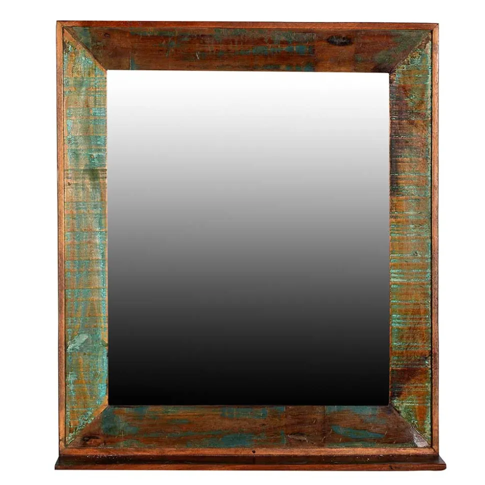 Shabby Garderobenmöbel aus Massivholz - Ensley (sechsteilig)