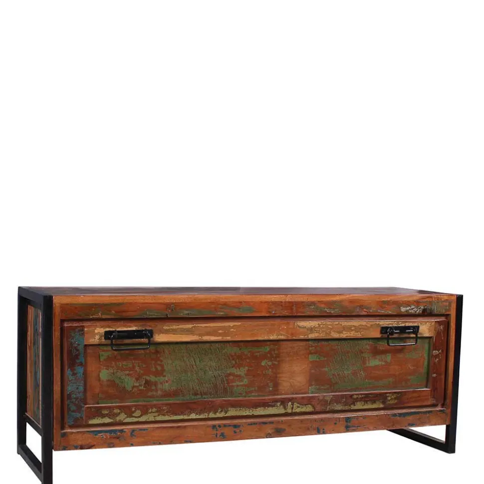 Shabby Garderobenpaneels & Bank - Ensley (dreiteilig)