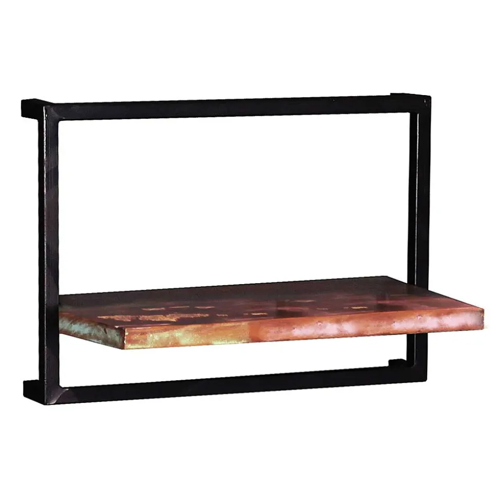 Shabby Wandregale mit Flaschenablage - Jamaica (siebenteilig)