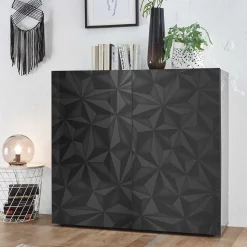 Sideboard & Türen-Kommode & Sofatisch - Kuriasna (dreiteilig)