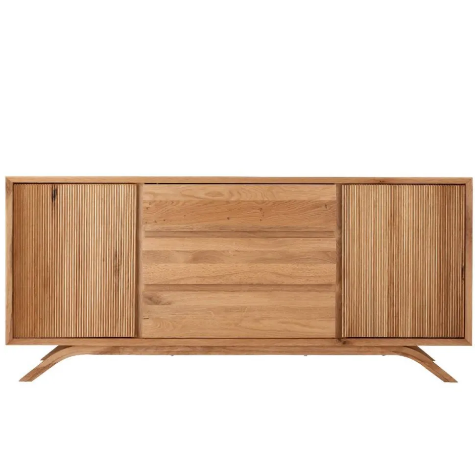 Sideboard aus Wildeiche Massivholz - Fredellia