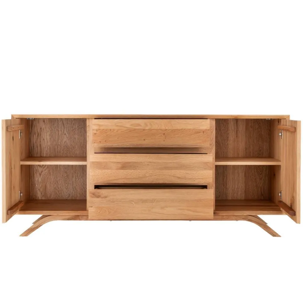 Sideboard aus Wildeiche Massivholz - Fredellia