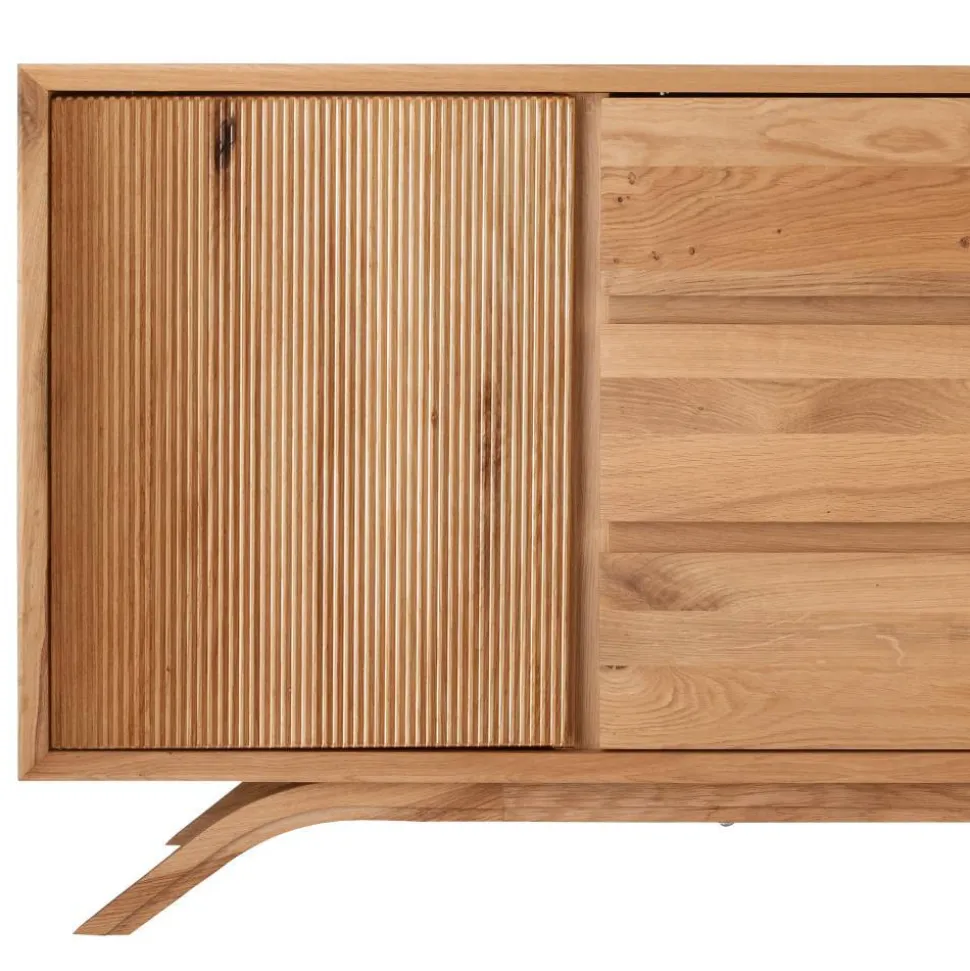 Sideboard aus Wildeiche Massivholz - Fredellia