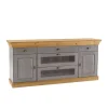 Sideboard Cempino in Grau Kiefer teilmassiv