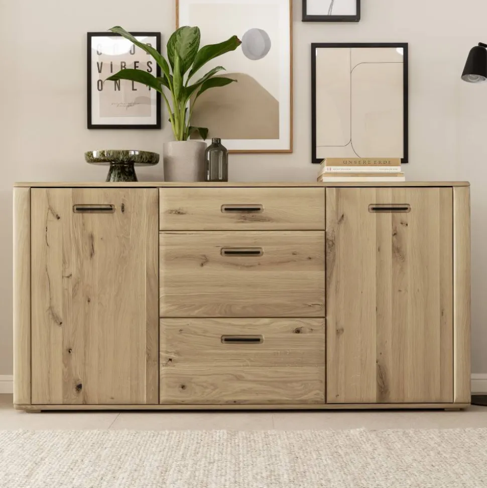 Sideboard in Asteiche Hell - Jevedaz