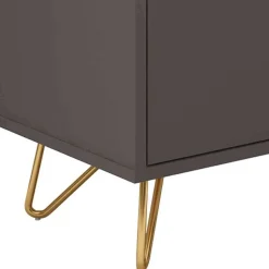 Sideboard in Grau & Gold - Tajibo