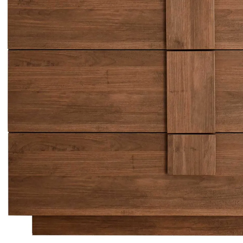 Sideboard mit 3 Schubladen & 2 Türen - Basento I