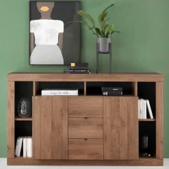 Sideboard mit drei Schubladen & sechs Fächern - Cosmonata