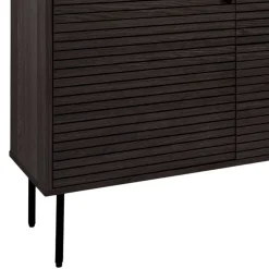 Sideboard mit dunklem Furnier in Braun - Wega