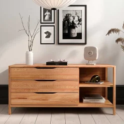 Sideboard mit Schubladen und Fächern - Lana