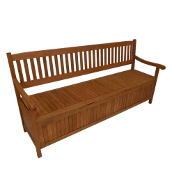 3-Sitzer Garten Bank mit Truhe - Durai