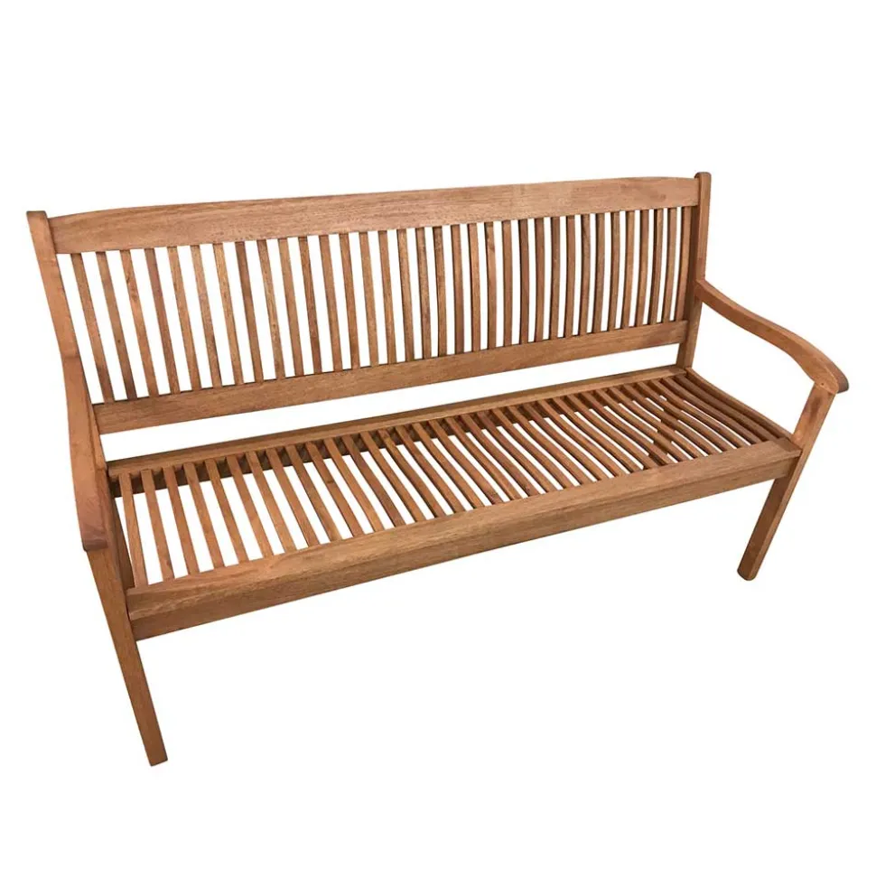 3-Sitzer Gartenbank Leggera aus Akazie massiv