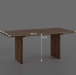 Sitzgruppe Sympatia aus Wildeiche Massivholz (sechsteilig)