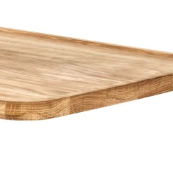 Skandi Anstelltisch mit Holzplatte Eiche - Noele