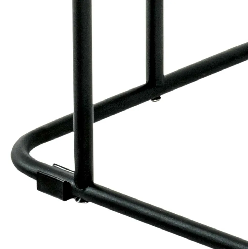 Skandi Anstelltisch mit Holzplatte Eiche - Noele