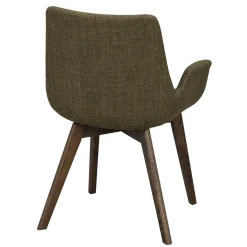 Skandi Armlehnenstühle in Dunkelgrün - Car (2er Set)