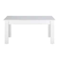Skandi Esszimmertisch in weißer Holzoptik Pinie - Liancos