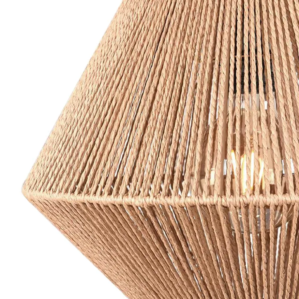 Skandi Hängelampe aus Jute Natur - Keuna