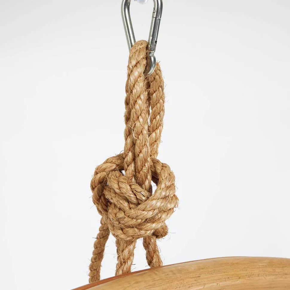 Skandi Hängesessel aus Rattan Geflecht - Palencia