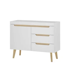 Skandi Kombi-Kommode 107 cm breit - Ginko