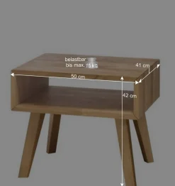 Skandi Polsterbett in Creme Boucle - Jandaria