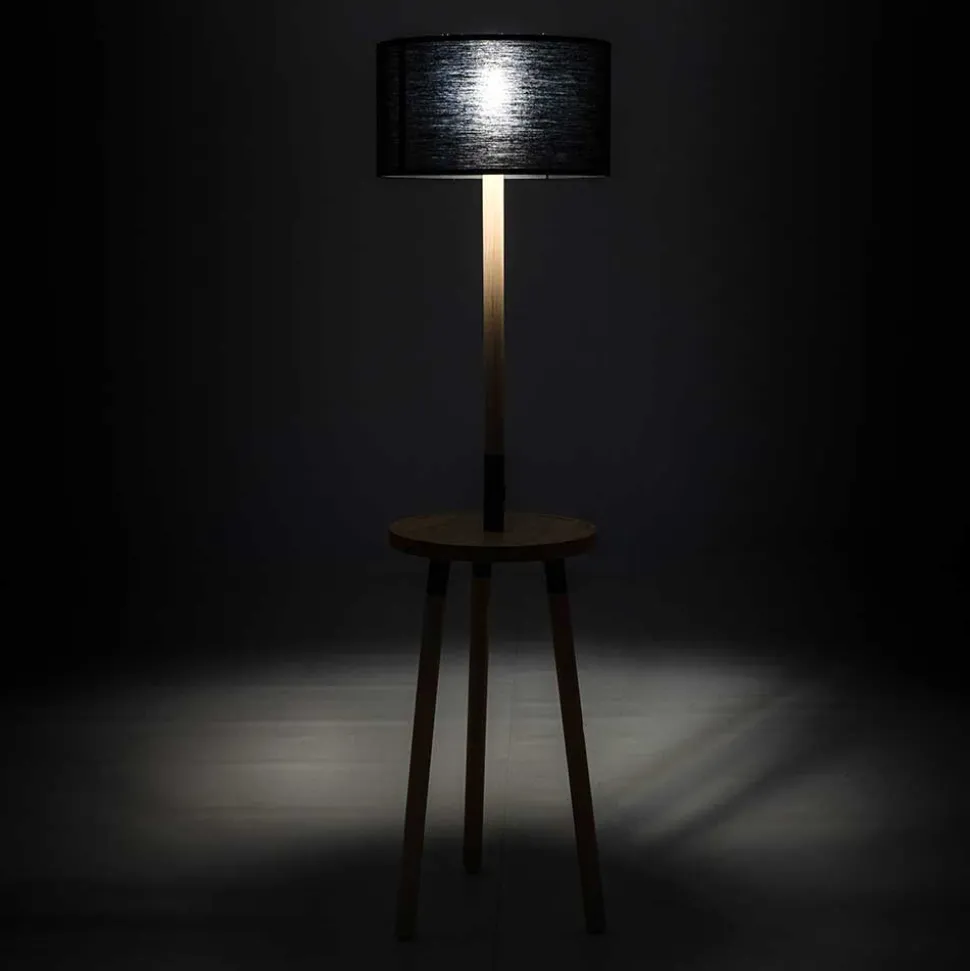 Skandi Stehlampe mit Ablage - Avigano