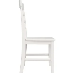 Skandi Tischgruppe in Weiß - Rarera (dreiteilig)