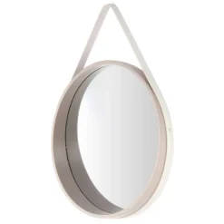 Skandi Wandspiegel in Taupe - Dredali