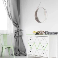 Skandi Wandspiegel in Taupe - Dredali