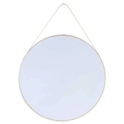 Skandi Wandspiegel in Taupe - Dredali