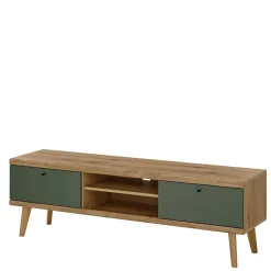 Skandi Wohnzimmer Schränke & Wandboard - Oliva (dreiteilig)