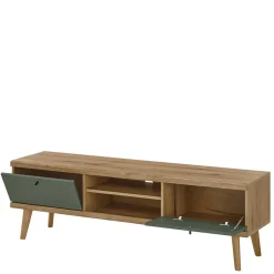 Skandi Wohnzimmer Schränke & Wandboard - Oliva (dreiteilig)