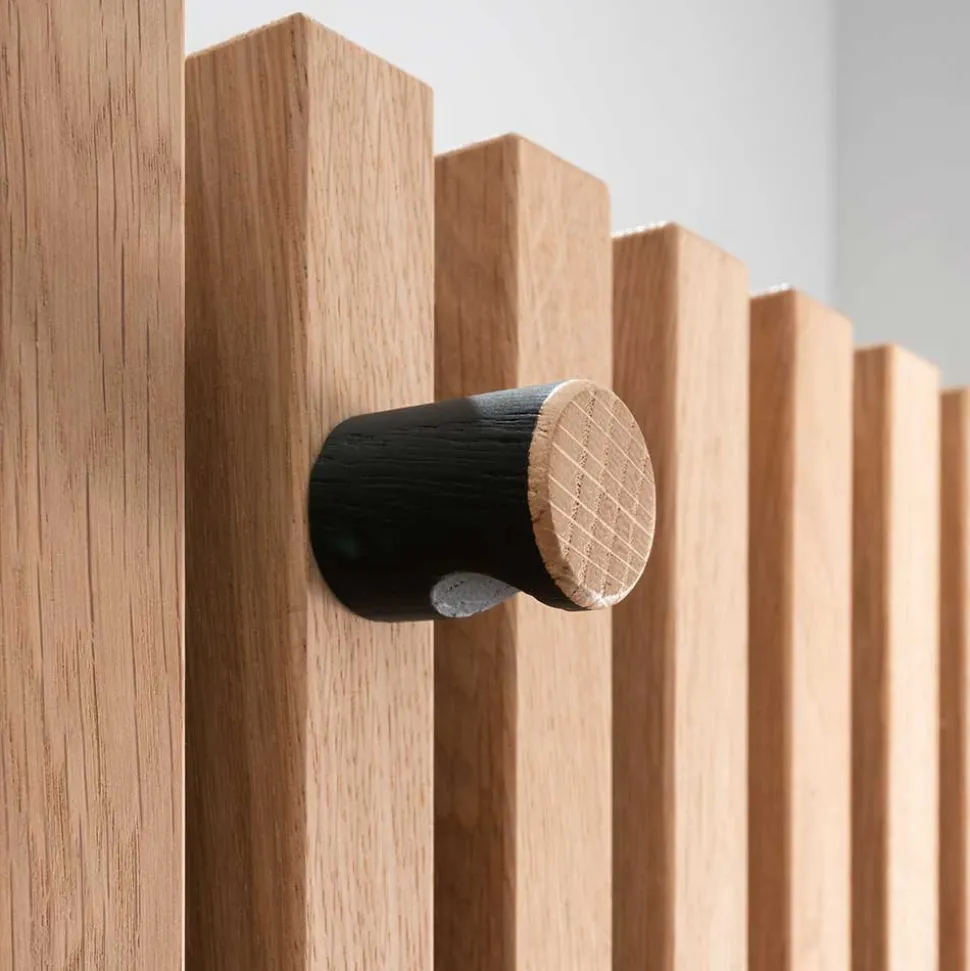 Skandi Wohnzimmertisch aus Wildeiche und Glas - Valouis