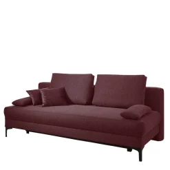 Sofa mit Bettfunktion in dunklem Lila - Ninjos