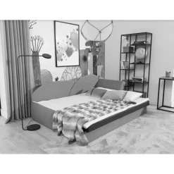 Sofabett mit Klappmechanik und Bettkasten - Yemons