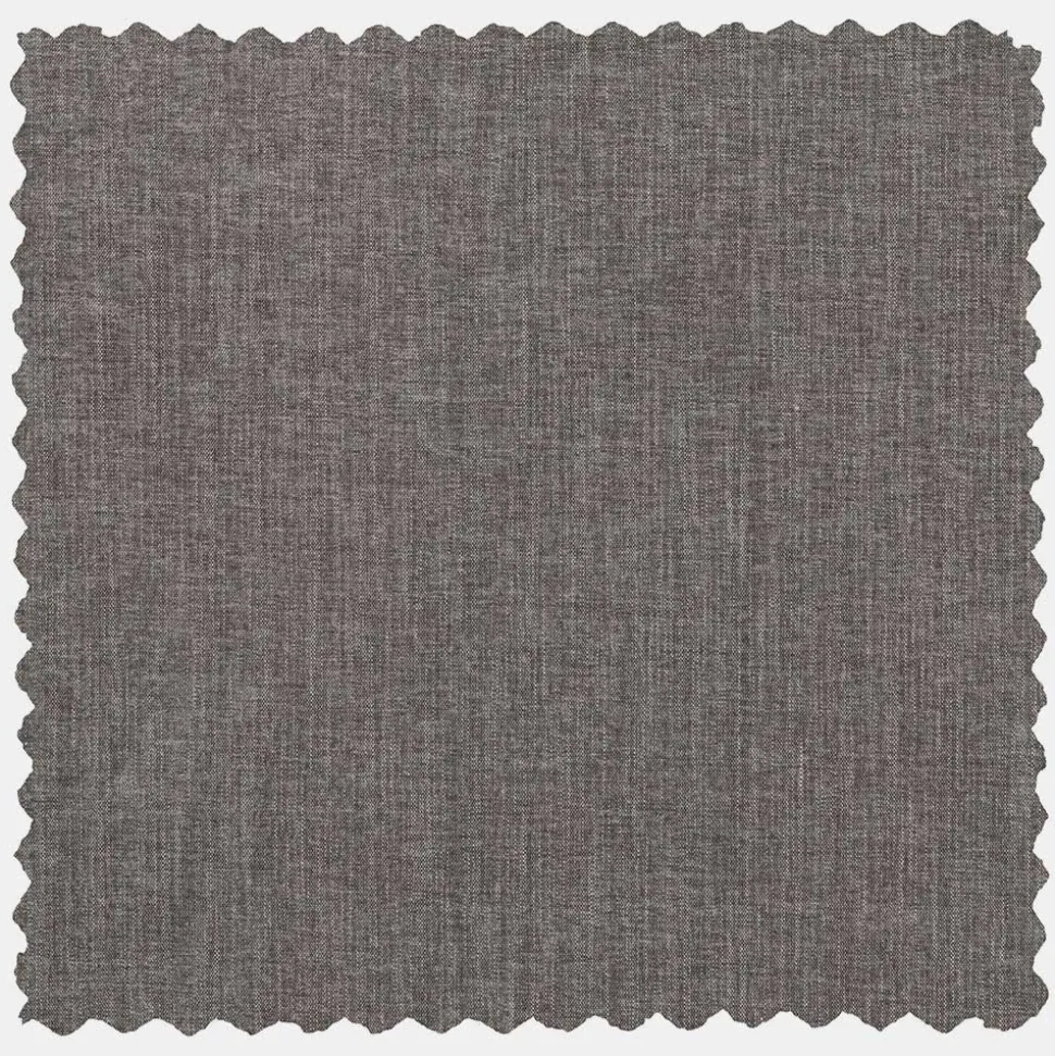 Sofamodul mit Rundung links in Grau - Gregg