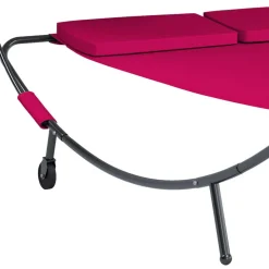 Sonnenliege für zwei Personen in Rot - Conopca