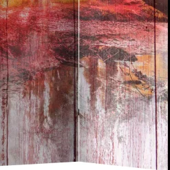 Spanische Trennwand mit Foto Herbstwald - Zither