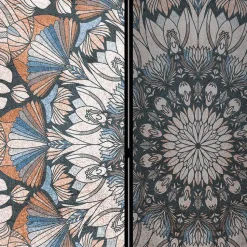 Spanische Trennwand mit Mandala Motiv bedruckt - Waykiko